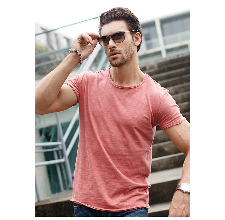 Camiseta Masculina 100% Algodão Conforto e Estilo