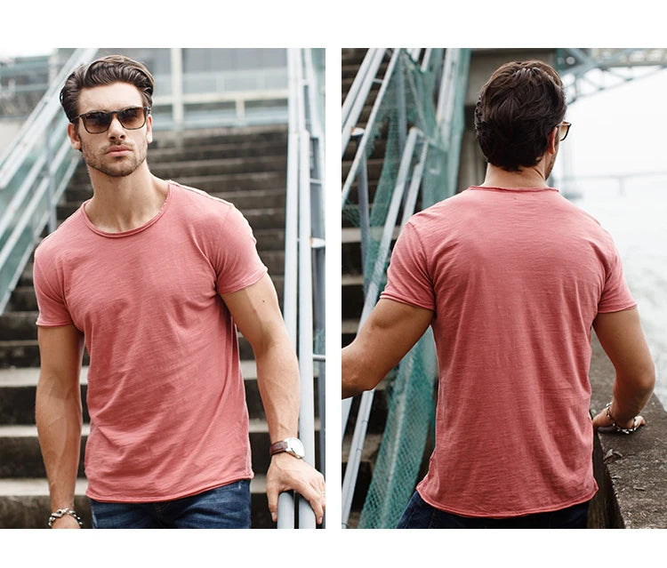 Camiseta Masculina 100% Algodão Conforto e Estilo