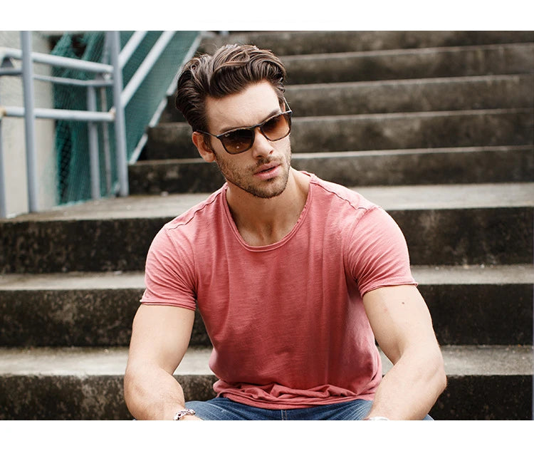 Camiseta Masculina 100% Algodão Conforto e Estilo