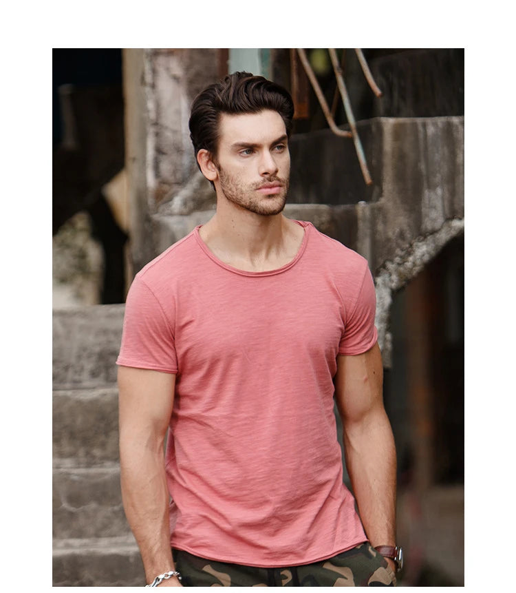Camiseta Masculina 100% Algodão Conforto e Estilo
