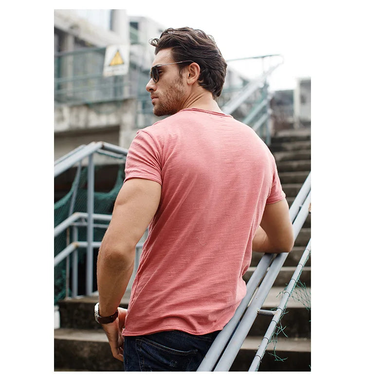 Camiseta Masculina 100% Algodão Conforto e Estilo