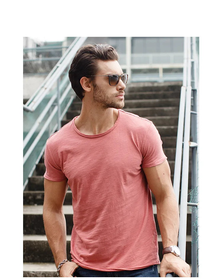 Camiseta Masculina 100% Algodão Conforto e Estilo