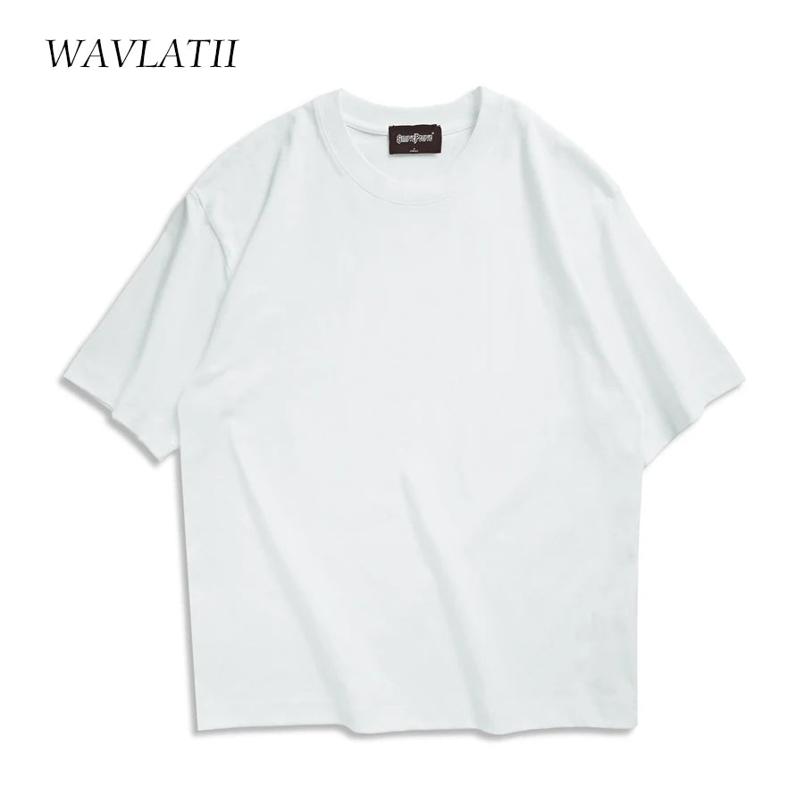 Camiseta Oversized Unissex Verão, Marrom, Estilo Coreano