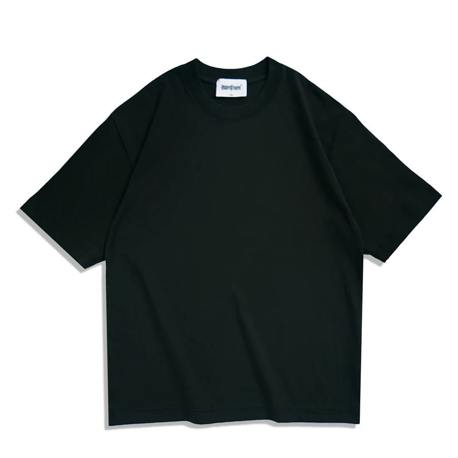 Camiseta Oversized Unissex Verão, Marrom, Estilo Coreano