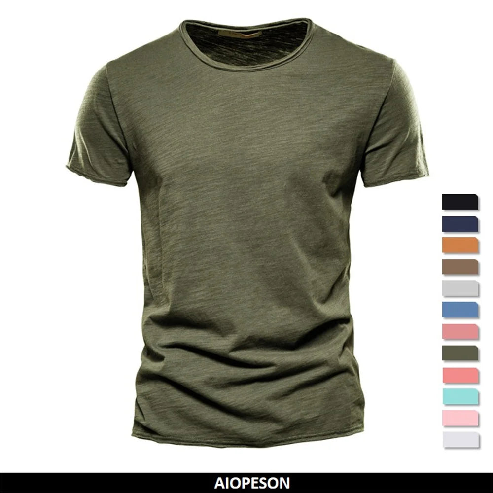 Camiseta Masculina 100% Algodão Conforto e Estilo