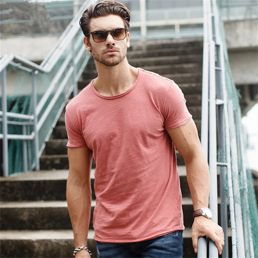 Camiseta Masculina 100% Algodão Conforto e Estilo